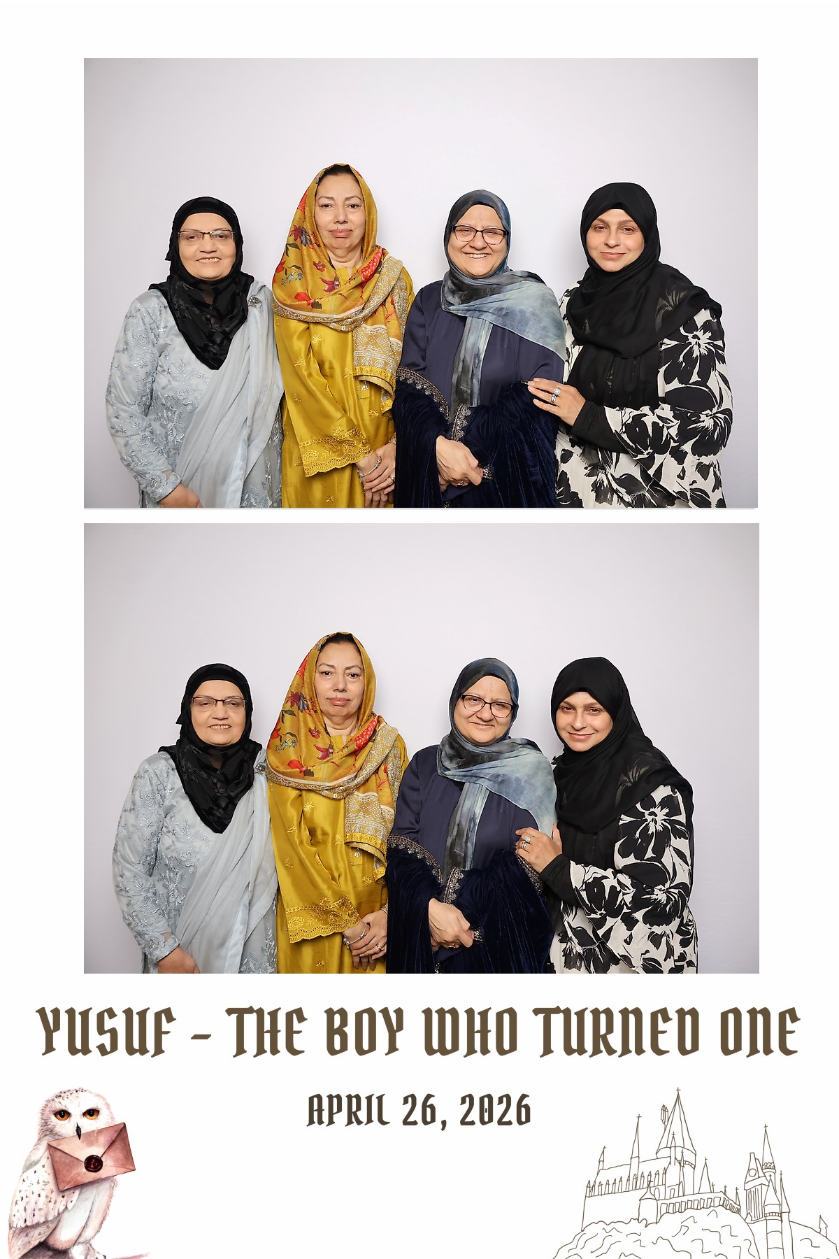Noir Booth custom photo booth print design 13