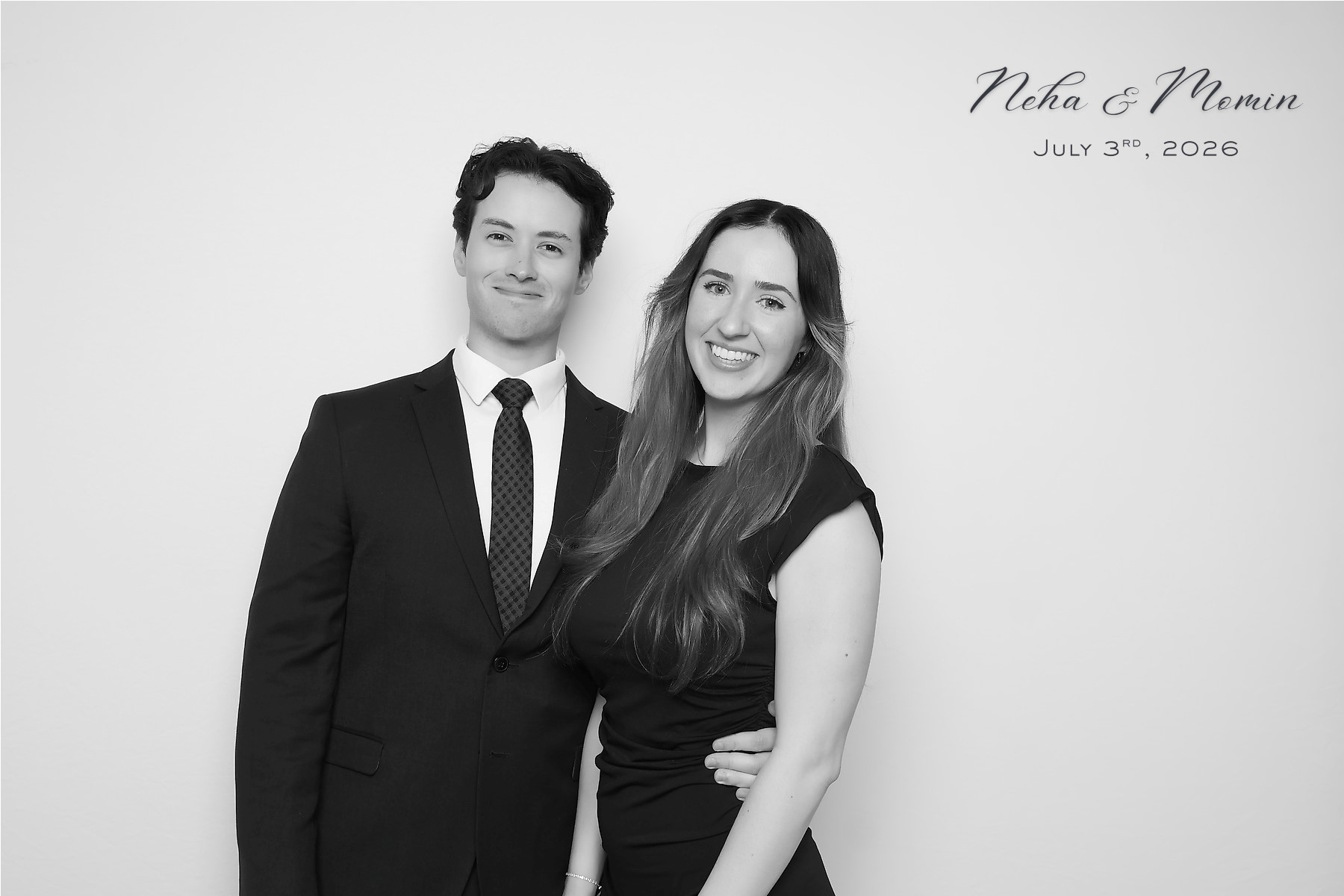 Noir Booth custom photo booth print design 07